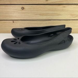 CROCS Womens Slip On Slingback Comfort Flats 8